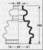 BORG & BECK BCB2803 Bellow, driveshaft